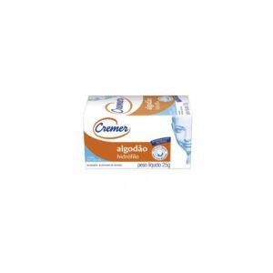 Caixa de Algodão Hidrófilo de 25g