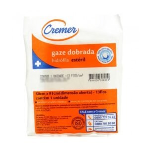 Compressa de Gaze Dobrada Estéril - 60cm x 91cm