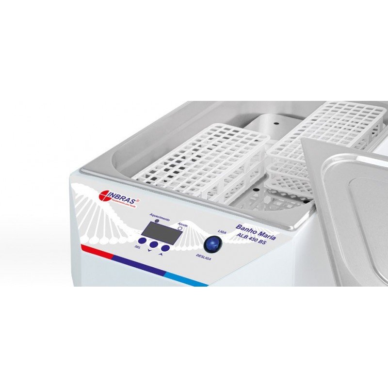 Banho Maria p/ descongelamento plasma c/ bomba circulação 9,5 lts