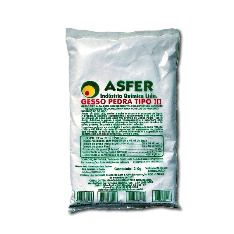 Gesso Branco Ortodôntico