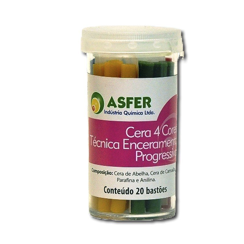 Kit Cera para prótese 4 Cores (Formato Bastões)