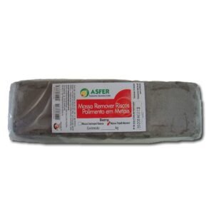 Massa para prótese - remover riscos e dar brilho em metais Trípoli (Marrom)