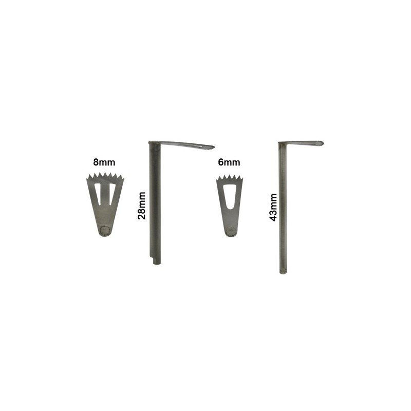 Kit de Lâminas Micro Serra Ortopédica Oscilatória
