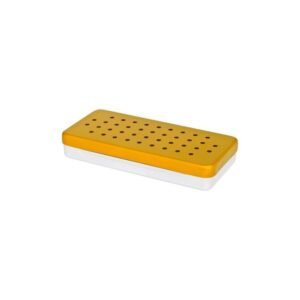 Estojo perfurado alumínio anodizado