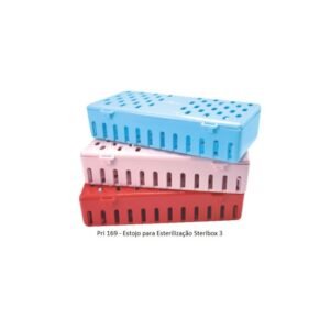 Estojo para Esterilização de Instrumentos Steribox 3