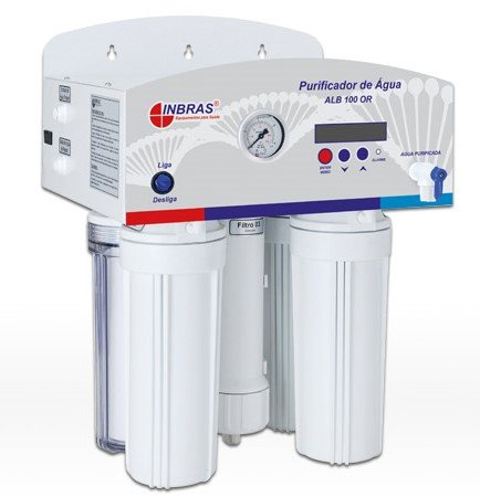 Purificador de Água – Osmose Reversa 25 Lts/hora tanque 54 lts mod. ALB 100 OR AB 40