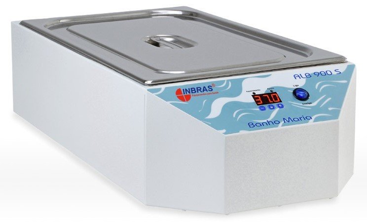 Banho Maria 22 litros para 200 tubos - mod. ALB 900 S