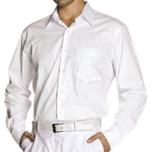 Calça branca masculina social em Gabardine Votex