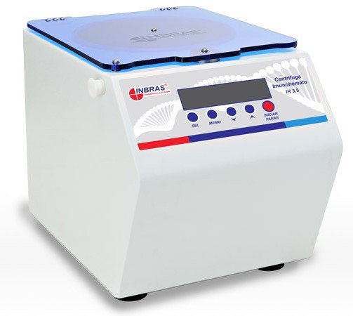 Micro Centrífuga - Imunohemato 12 programas 12 tubos - IH 3.5